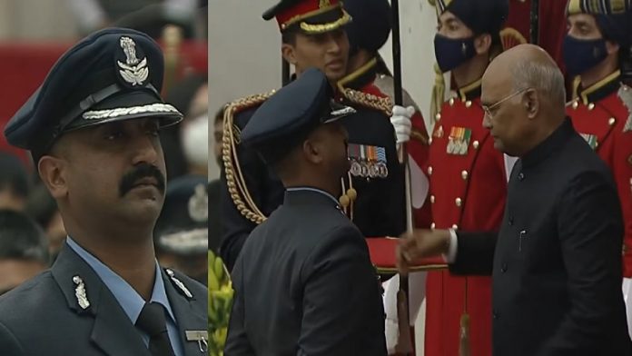 अभिनंदन वर्तमान, वीर चक्र
