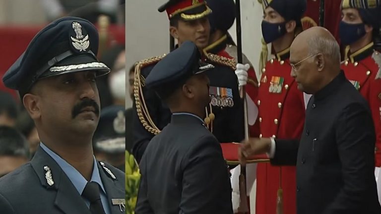 ‘Pak के विमानों को खदेड़ा, F-16 को मार गिराया’: ‘वीर चक्र’ से सम्मानित हुए अभिनंदन, बलिदानी मेजर ढौंढियाल को ‘शौर्य चक्र’