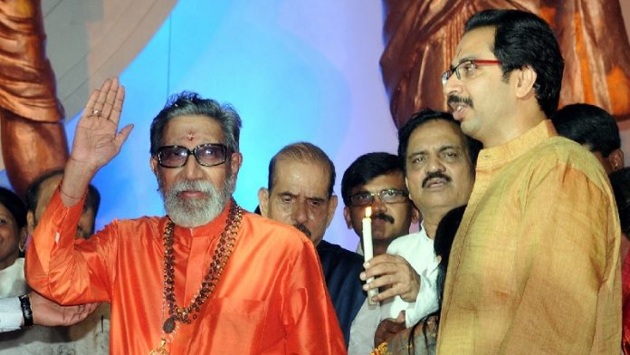 बाल ठाकरे, उद्धव, शिवसेना