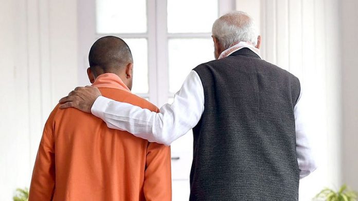 योगी आदित्यनाथ, नरेंद्र मोदी, उत्तर प्रदेश