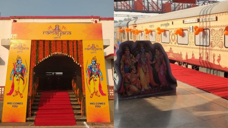 ‘देखो अपना देश’: पहली रामायण सर्किट ट्रेन दिल्ली से रवाना, अयोध्या से रामेश्वरम तक 7500 किमी की यात्रा