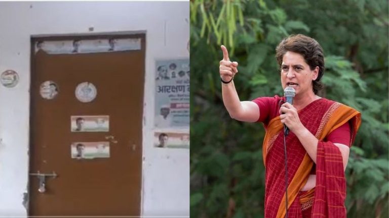 प्रियंका गाँधी की रैली के बाद कॉन्ग्रेस कार्यालय पर लगा ताला: 2019 से नहीं दिया किराया, बुजुर्ग मालिक को सालों दे रहे ‘लॉलीपॉप’