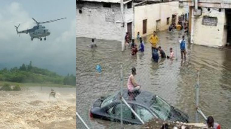 17 की मौत, 100+ अभी भी लापता: आंध्र प्रदेश में बाढ़ से तबाही, बचाव कार्यों में लगी वायुसेना, PM-CM दोनों एक्शन में