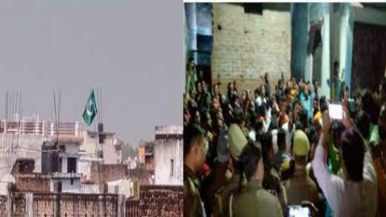 गोरखपुर में छत पर पाकिस्तानी झंडा, पप्पू कुरैशी हिरासत में: तालीम, आशिक और आरिफ पर भी चलेगा राजद्रोह का केस
