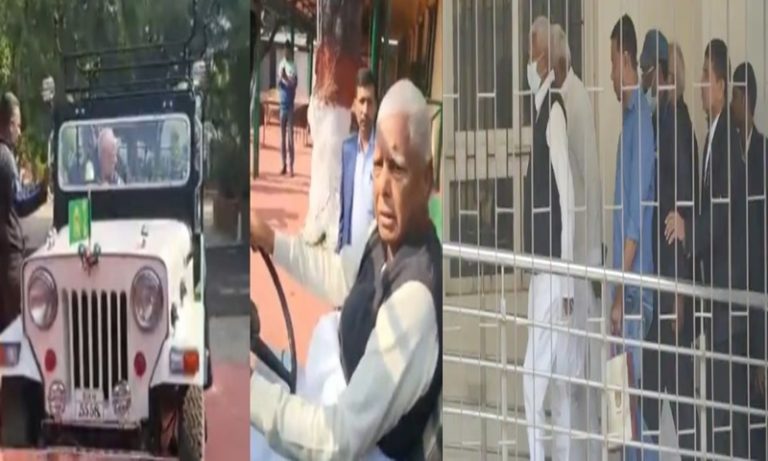 ‘बीमारी के नाम पर कभी चुनाव प्रचार… तो कभी जीप चला रहा लालू यादव’ – कोर्ट में पेशी से राहत, भड़के यूजर्स