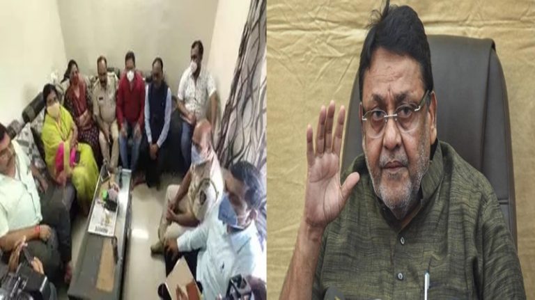 महाराष्ट्र सरकार के मंत्री नवाब मलिक पर ‘आपत्तिजनक’ ट्वीट, ट्विटर यूजर समीत ठक्कर के घर पहुँची 200 पुलिस