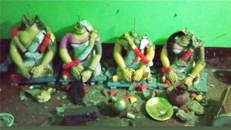 ट्विटर यूजर ने शेयर की बांग्लादेश में हिंदू मंदिर पर हमले की तस्वीर, ममता की पुलिस ने भारतीय कानून का उल्लंघन बता भेजा नोटिस