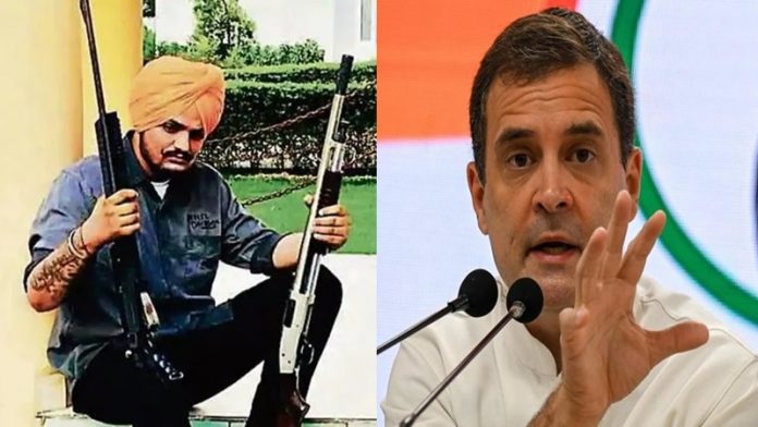 सिद्धू मूसेवाला ने कॉन्ग्रेस का हाथ थामा