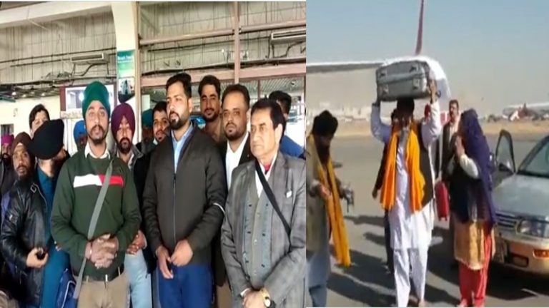 ‘ऑपरेशन देवी शक्ति’ के तहत 110 अफगान सिखों का भारत आगमन, सिर पर गुरु ग्रंथ साहिब लिए आ रहे सिखों का वीडियो आया सामने