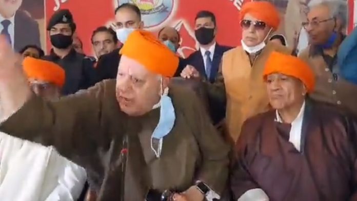 फारूक अब्दुल्ला, जम्मू कश्मीर