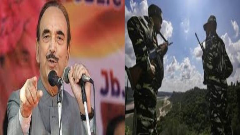 आतंकी किसी घर में घुस जाएँ तो 2 दिन तक बाहर इंतजार करें, डॉक्टर ने नहीं कहा है कि उसे आज ही मारना है: कॉन्ग्रेस नेता गुलाम नबी आजाद