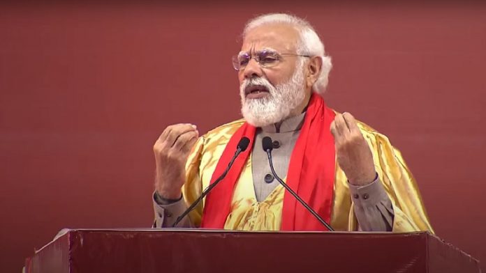 IIT कानपुर, दीक्षांत समारोह, नरेंद्र मोदी