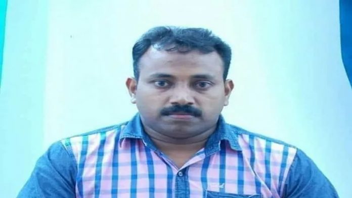 केरल पुलिसकर्मी आरएसएस