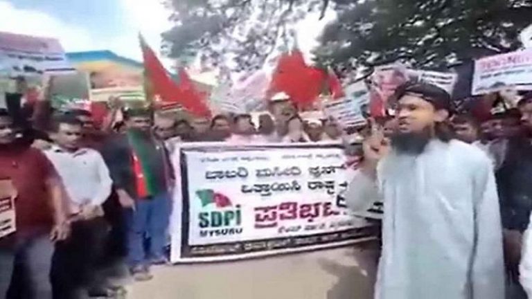 ‘RSS, बजरंग दल वालों की आँखें फोड़ने को तैयार… जितना भी बड़ा मंदिर बना लो, वहाँ अल्लाहू अकबर गूँजेगा: SDPI की खुली धमकी
