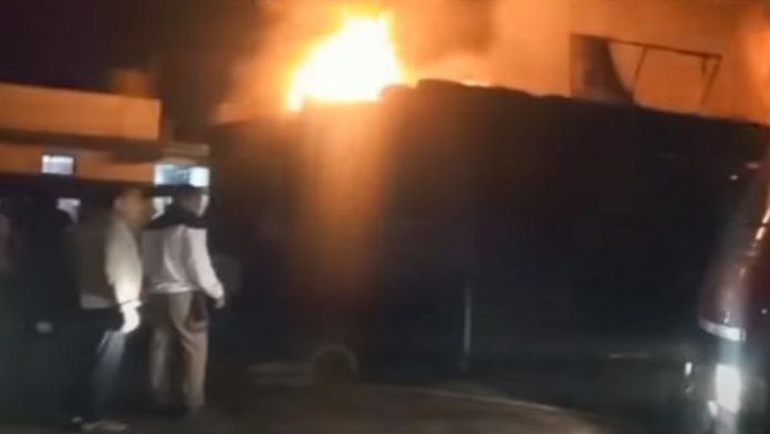 उमरखेड़, मुहमम्द, हिंसा, आगजनी