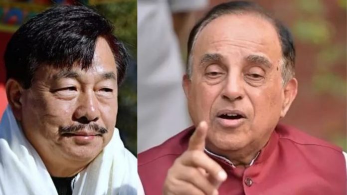 चीनी घुसपैठ सुब्रमण्यम स्वामी
