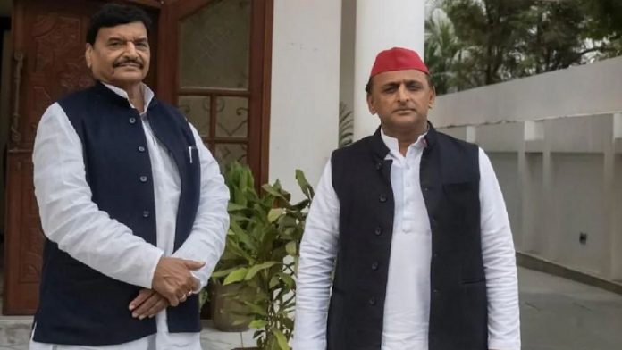 अखिलेश यादव, शिवपाल यादव