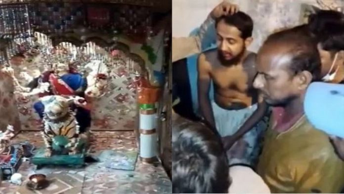 पाकिस्तान में हिंदू मंदिर पर हमला