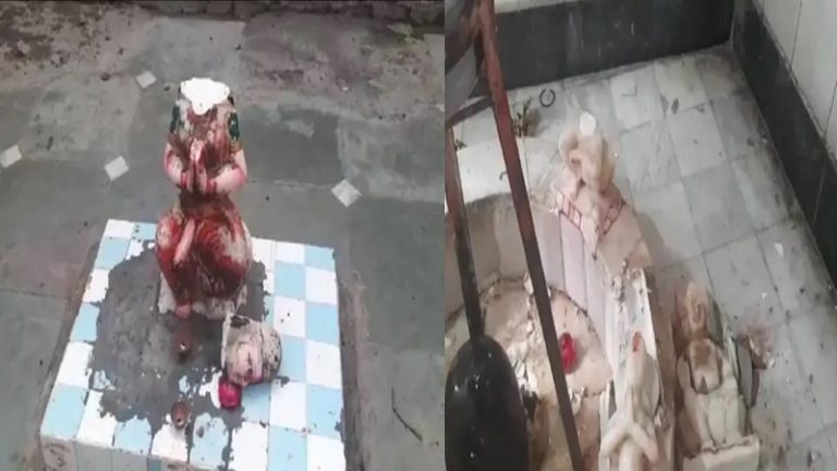 संभल: चामुंडा मंदिर में घुसकर अराजक तत्वों ने मूर्तियाँ तोड़ी, हिंदुओं में आक्रोश