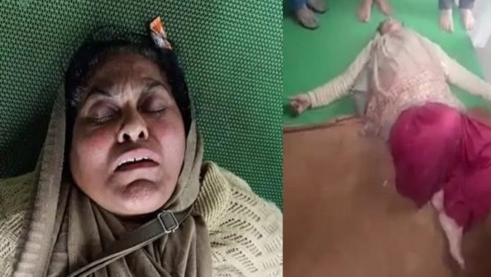 पंजाब बेअदबी गुरूद्वारे निहंग महिला तलवार