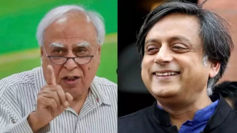 देश आजाद के योगदान को स्वीकार रहा और कॉन्ग्रेस को उनकी जरूरत नहीं: सिब्बल ने अपनी ही पार्टी को घेरा, थरूर बोले- भाजपा ‘कॉन्ग्रेस-युक्त’ हो गई