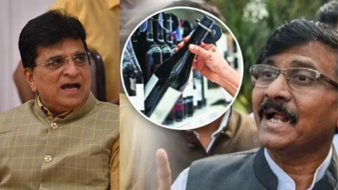 संजय राउत किरीट सोमैया
