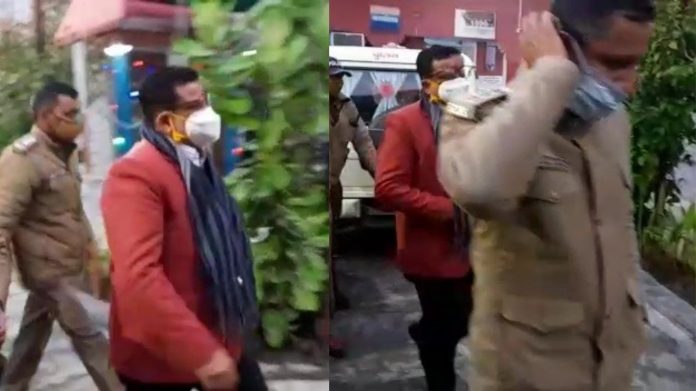 जितेंद्र नारायण त्यागी गिरफ्तार