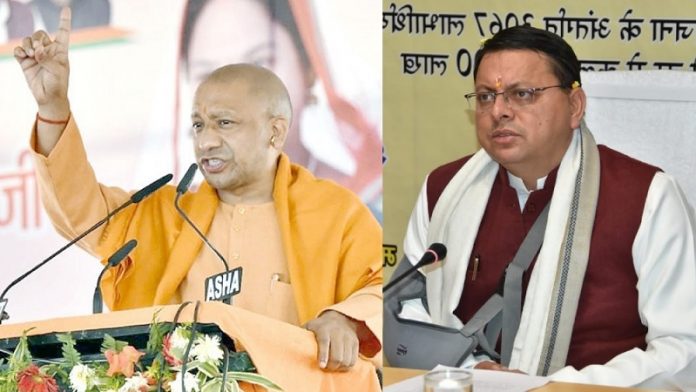 उत्तर प्रदेश, उत्तराखंड, चुनाव, योगी, धामी
