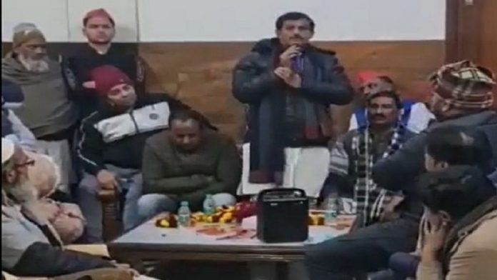 आदिल चौधरी, सपा, हिन्दुओं, धमकी, वीडियो