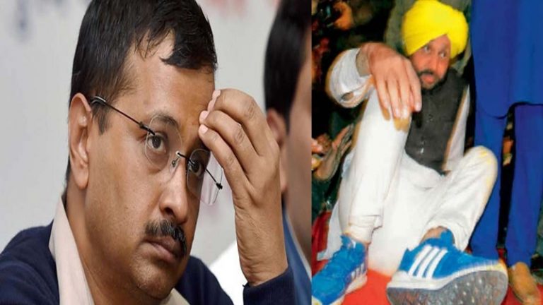 जब 5 मिनट तक फ्लाइंग किस देते रहे थे भगवंत मान, बार-बार गिर रहे थे: AAP ने बनाया चेहरा तो बोले लोग – ‘उड़ते पंजाब का उड़ता CM’