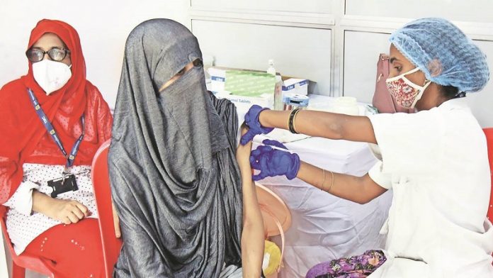 नूंह, कोरोना वैक्सीनेशन