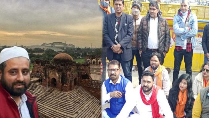फिरोजशाह कोटला किला, नमाज, हिंदू आर्मी अध्यक्ष संजीव भाटी, हिंदू संघठ