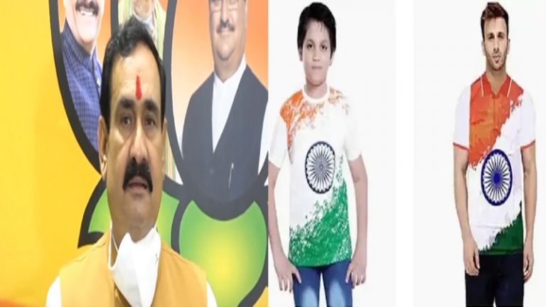 जूतों और कपड़ों पर तिरंगा, Amazon पर धड़ल्ले से बिक रहे: CEO जेफ बेजोस पर FIR, MP के गृह मंत्री ने कहा – बर्दाश्त नहीं करेंगे