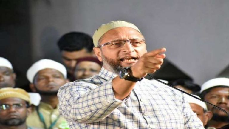 ‘धार्मिक भावनाएँ भड़का कर दंगे करवाना चाहते हैं ओवैसी, हिन्दुओं को नाहिद हसन जैसे लोग दे रहे हैं धमकियाँ’: करणी सेना ने दर्ज करवाई शिकायत