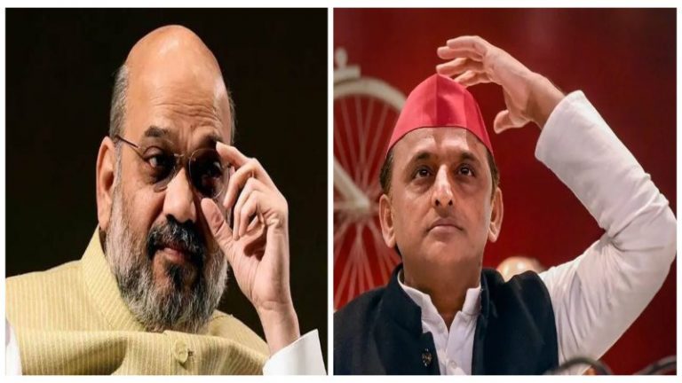 योगी सरकार में बाहुबली सरेंडर करते हैं तो अखिलेश के पेट में दर्द होता है: मथुरा में गृहमंत्री शाह ने कहा- आजम पर इतने मामले चले कि धाराएँ कम पड़ गईं