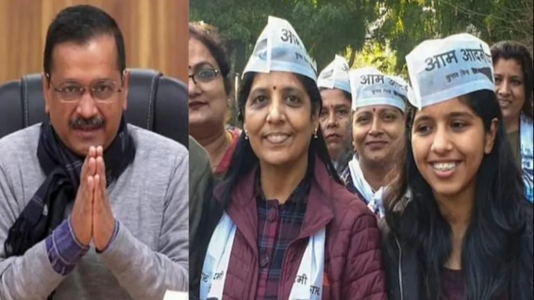 ‘देवर भगवंत मान के लिए वोट माँगने जा रही हूँ’: पंजाब के चुनाव प्रचार में केजरीवाल ने पत्नी और बेटी को भी उतारा
