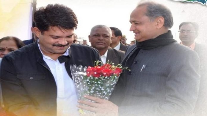 राजस्थान कॉन्ग्रेस विधायक भाई