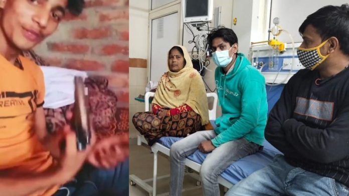 नोएडा भाजपा समर्थन हमला