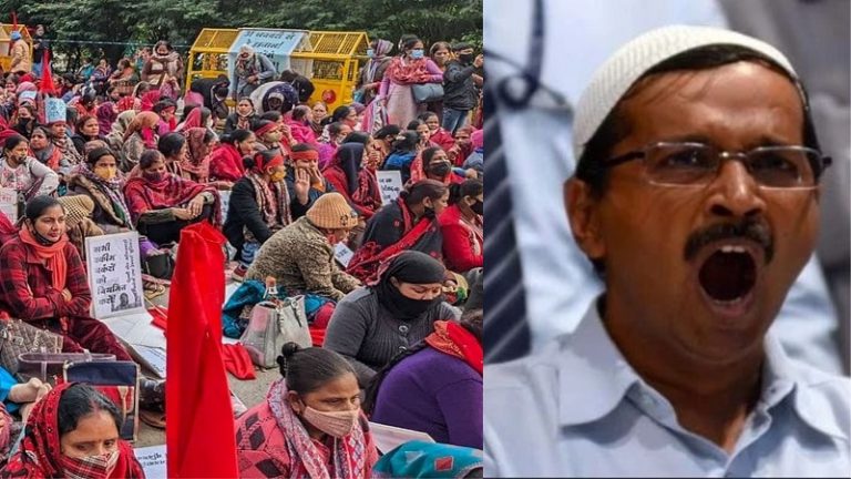 ‘मौलानाओं को ₹15000 वेतन और आँगनवाड़ी वर्कर के लिए पैसा नहीं’: केजरीवाल के घर के बाहर 17 दिन से प्रदर्शन, AAP कार्यकर्ताओं पर छेड़छाड़ का आरोप