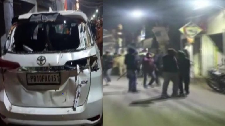 पंजाब में कॉन्ग्रेस और लोक इंसाफ पार्टी कार्यकर्ताओं के बीच हुई भिड़ंत, चली गोली: 3 घायल, गाड़ी भी तोड़ी