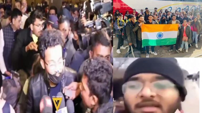‘मोदी जी धन्यवाद’ से गूँजा मुंबई एयरपोर्ट: यूक्रेन से भारत आए छात्रों की खुशी, Pak छात्र भूखे रहने को मजबूर