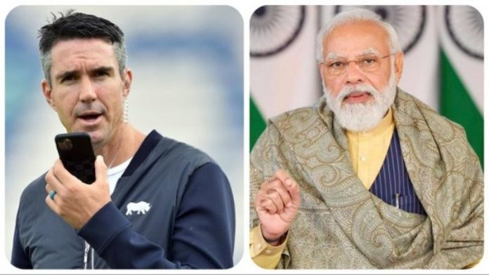 केविन पीटरसन पीएम मोदी