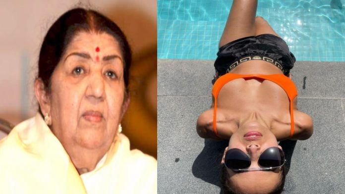 लता मंगेशकर, मलाइका अरोड़ा