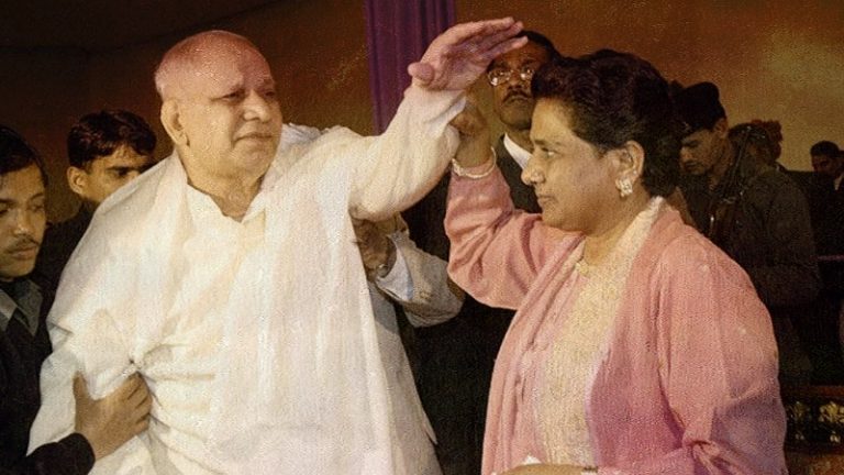 ‘तानाशाह मायावती ने कांशीराम को तड़पा कर मारा, माँ से अलग किया’: पहले तीनों चुनाव हार गई थीं मायावती, 206 से 4 सीटों पर पहुँची BSP
