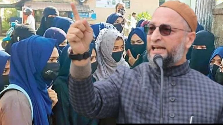 ‘इंशाअल्लाह एक दिन हिजाबी प्रधानमंत्री बनेगी’: AIMIM वाले ओवैसी का Video, कहा- हिजाब-नकाब पहनेंगे, कॉलेज को जाएँगे