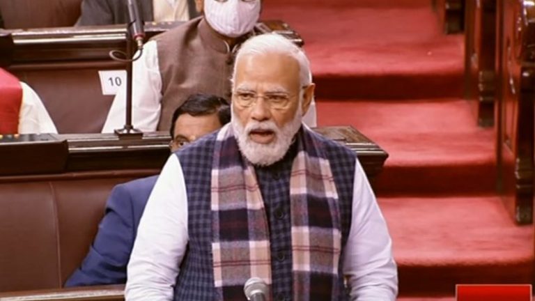80 करोड़ जनता को फ्री राशन, 5 करोड़ वाटर कनेक्शन, 27 लाख नौकरी: PM मोदी ने गिनाई भारत की उपलब्धि, राज्यसभा में ‘कॉन्ग्रेस’ को बताया सबसे बड़ा खतरा