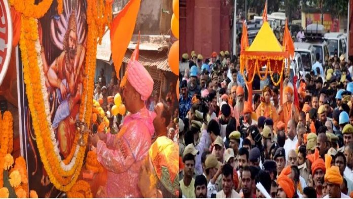 भगवान नरसिंह शोभायात्रा और सीएम योगी