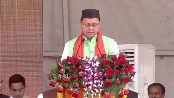 पुष्कर सिंह धामी, मुख्यमंत्री, उत्तराखंड
