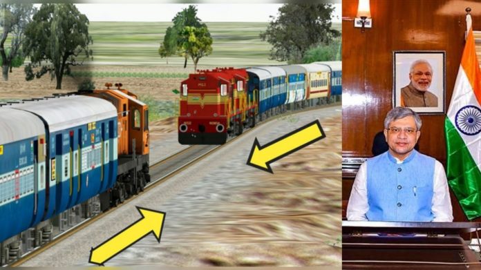 कवच टेस्टिंग रेल मंत्री