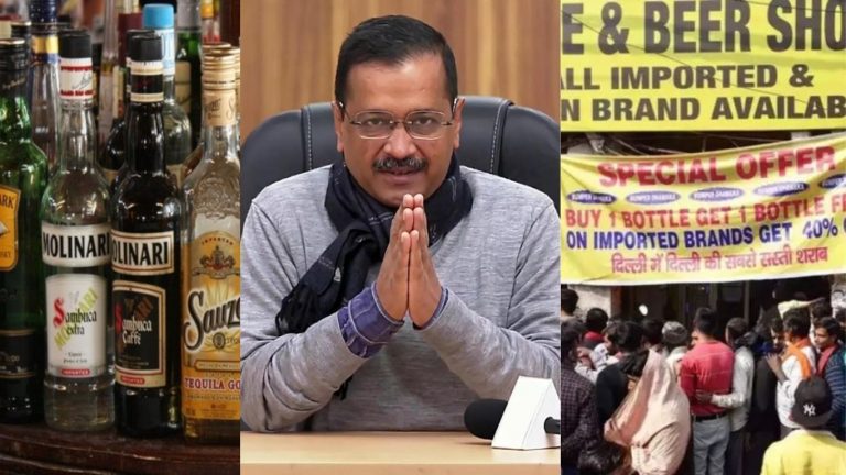 ‘दिल्ली में 272 वार्ड, हर वार्ड में 3 दुकानें, प्रदेश को शराब की राजधानी बना रही केजरीवाल सरकार’: बीजेपी ने घेरा, कहा- गाँधी की बात करने वाला बना दारू का ‘ठेकेदार’